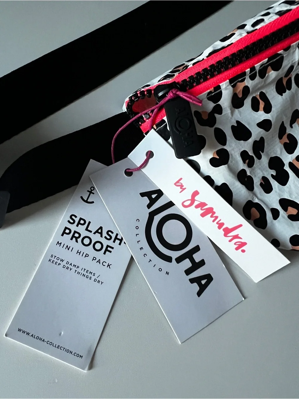ALOHA Collection Leopard Cub Mini Hip Pack Crossbody Bag